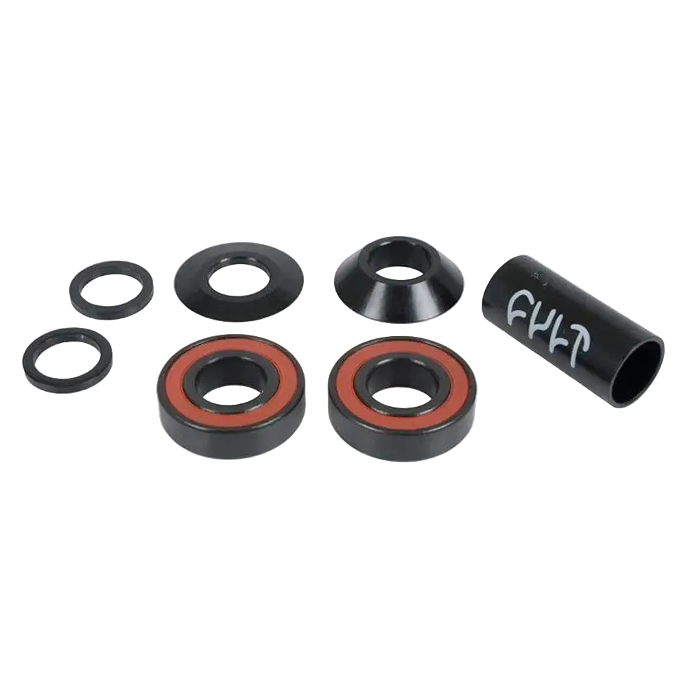 Cult BMX 19mm Mid BB (No Spindle) - Black Cult Bikes