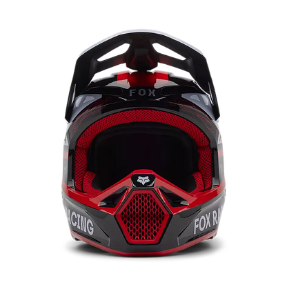 Fox Racing Fluorescent Red V1 Race Spec Full Face Helmet 2X
