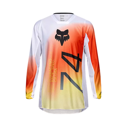 Fox Racing White 180 Air Haze Jersey