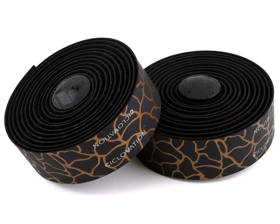 Ciclovation Leather Touch Handlebar Tape - Magma Flame Orange