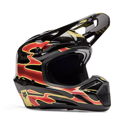 Fox Racing V3 RS Inning Full-Face Helmet Black
