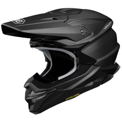 Shoei Offroad Helmet MD Black VFX-Evo Solids
