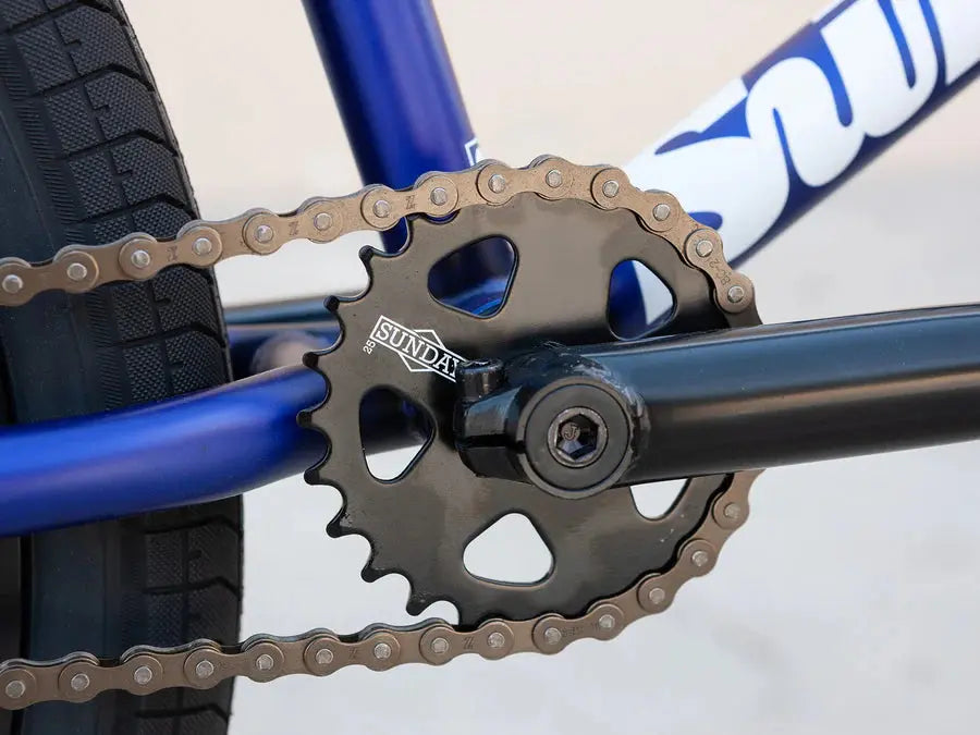 Sunday Bikes Model C 24" Complete Matte Translucent Blue (211) Sunday Bikes