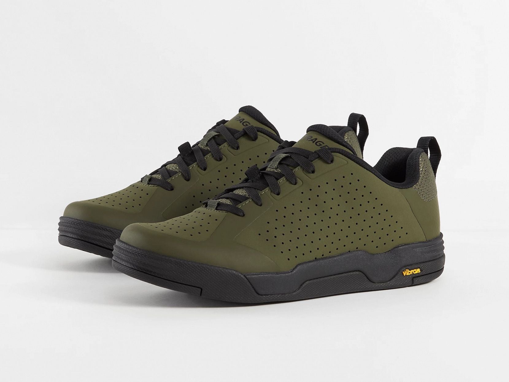 Bontrager Flatline Mountain Bike Shoe (42.5cm) - Olive Grey/Black