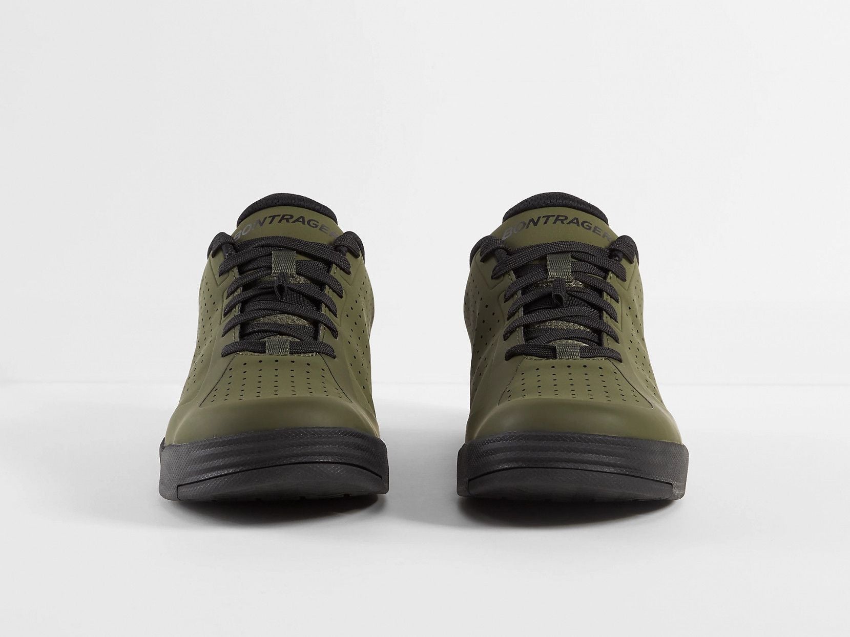 Bontrager Flatline Mountain Bike Shoe (42.5cm) - Olive Grey/Black