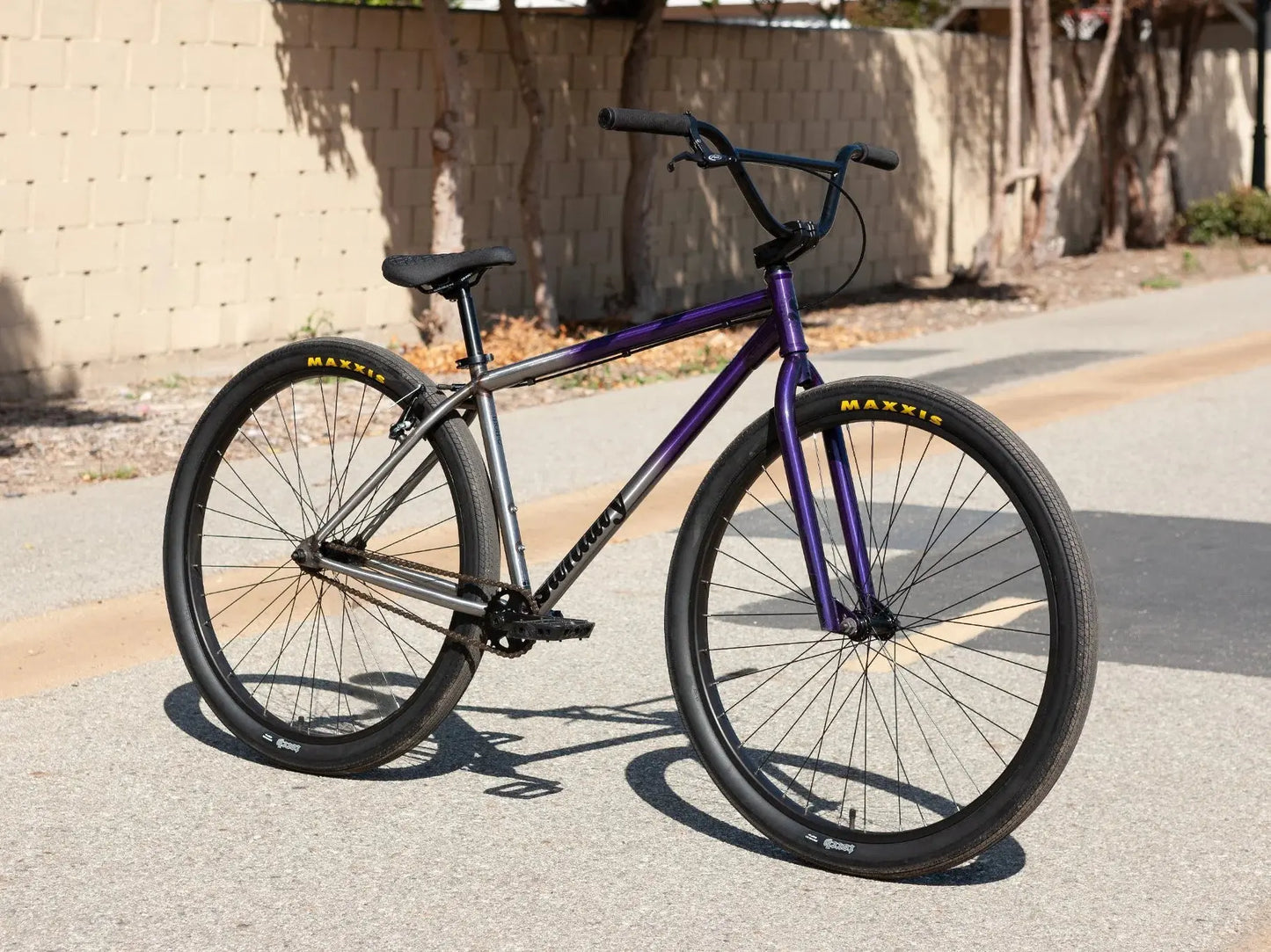 Sunday Bikes High C 29" Complete Gloss Trans Purple to Raw Fade (213) Sunday Bikes