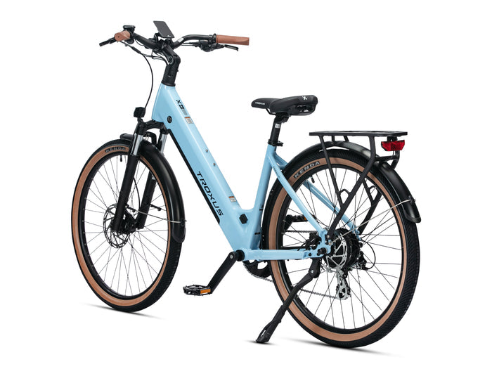 Troxus Trax LT 27.5" (M) - Capri Blue E-Bike Troxus