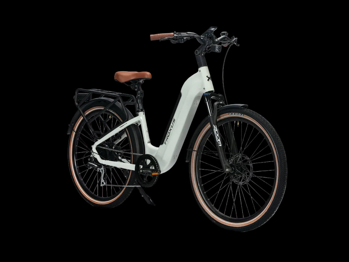 TROXUS TRAX PLUS STEP-THRU, 500/15, CHALK, MEDIUM E-Bike Troxus