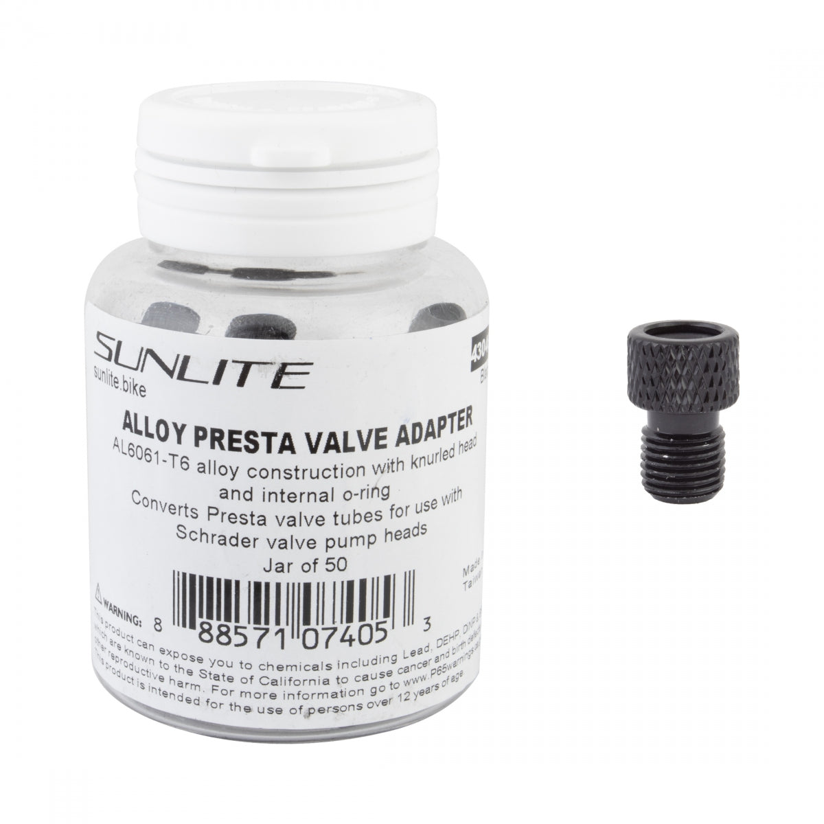 Sunlite Alloy Presta Adapters BIKEFACTORY Hawaii