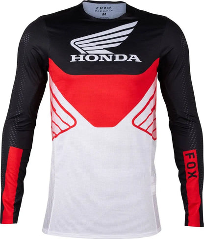 Fox Racing Flexair Honda Jersey - Black/White, X-Large Fox Racing