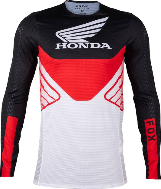 Fox Racing Flexair Honda Jersey - Black/White, 2XL