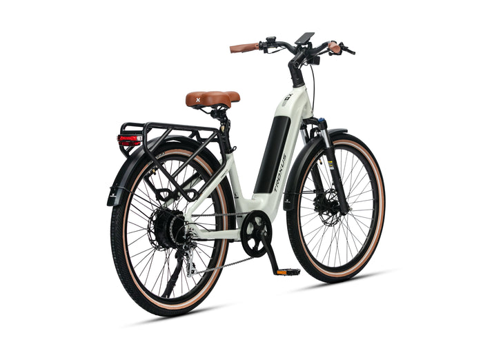 TROXUS TRAX PLUS STEP-THRU, 500/15, CHALK, MEDIUM E-Bike Troxus
