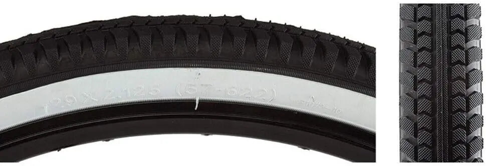 Sunlite 29x2.125 Cruiser Directional Tire Black/Whitewall BIKEFACTORY Hawaii