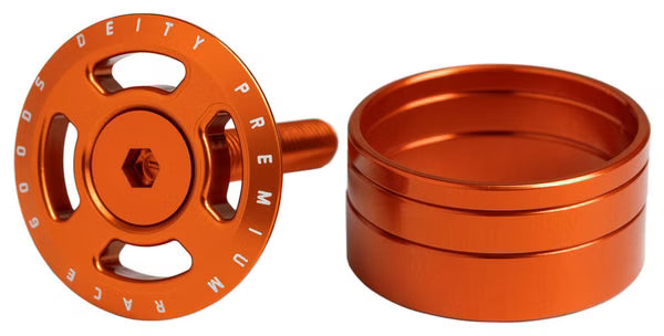 Deity Crosshair Headset Cap - Orange