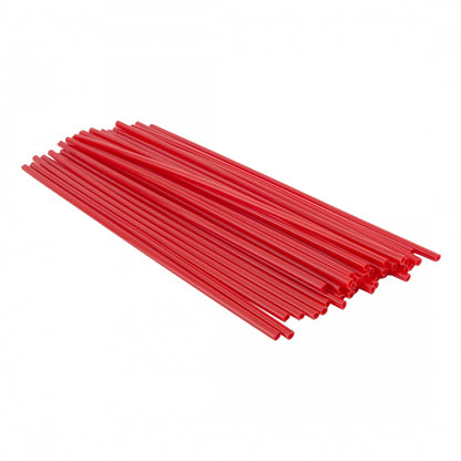 Black Ops Plastic Spoke Covers 300mm 36 pcs Red