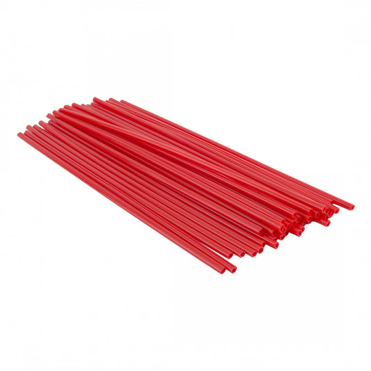 Black Ops Plastic Spoke Covers 300mm 36 pcs Red