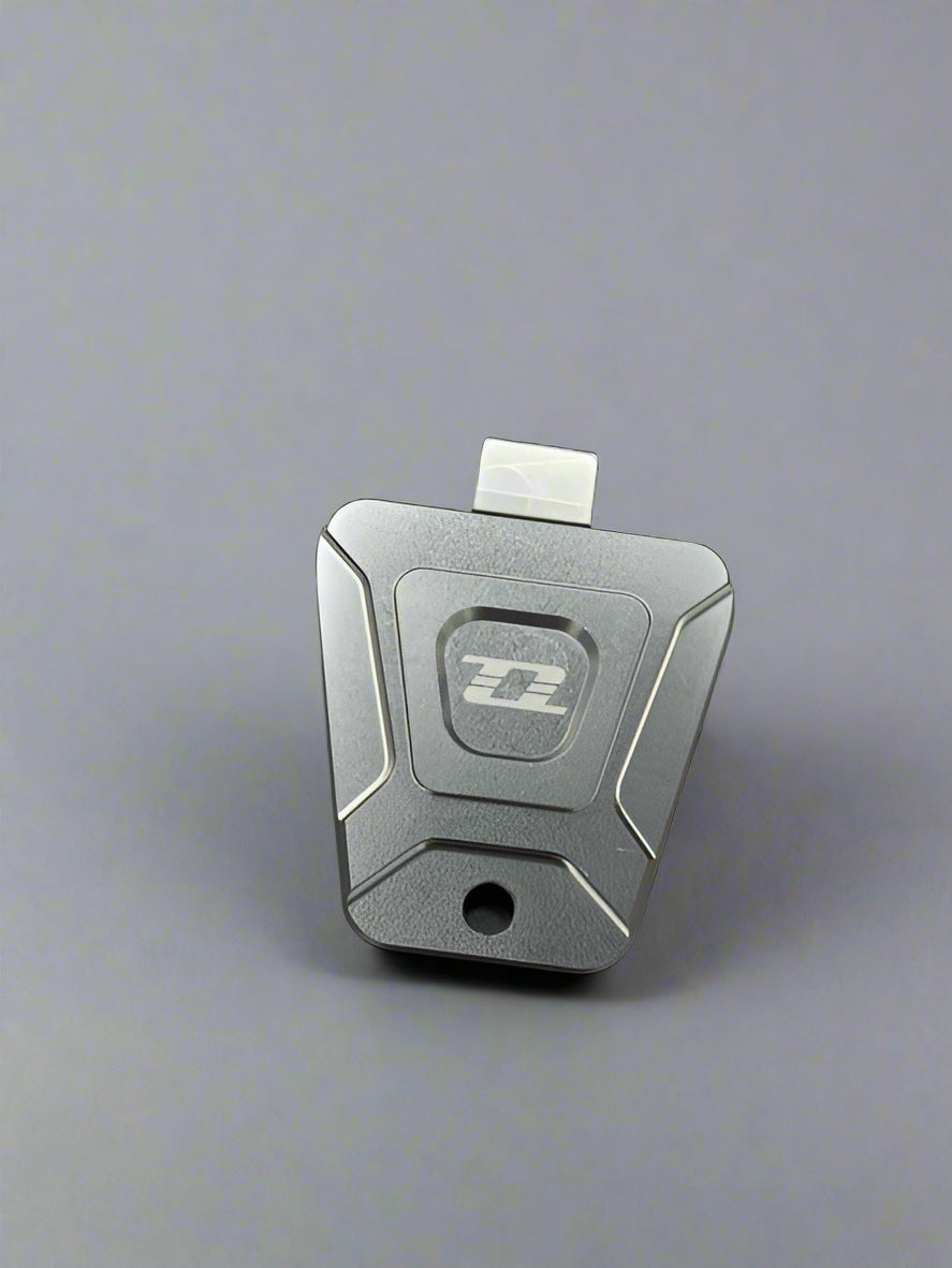 Custom Aluminum Horn Delete Cover for E-Ride Pro/Surron - Silver