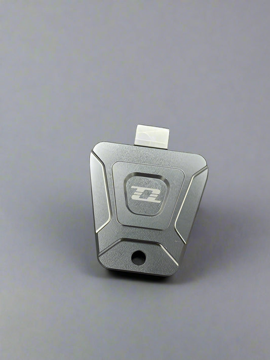 Custom Aluminum Horn Delete Cover for E-Ride Pro/Surron - Silver