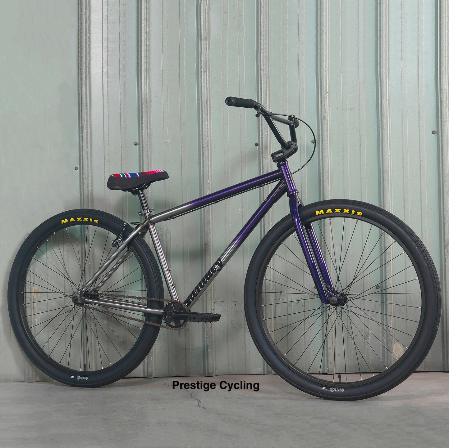 Sunday Bikes High C 29" Complete Gloss Trans Purple to Raw Fade (213)