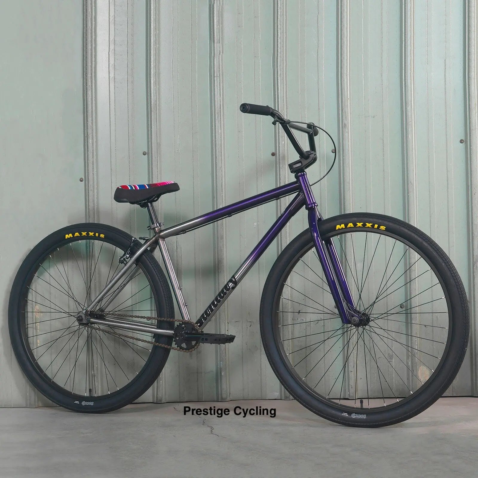 Sunday Bikes High C 29" Complete Gloss Trans Purple to Raw Fade (213) Sunday Bikes