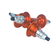 TNT Derringer Hub Set - 3/8" Axle, 36H, Orange BIKEFACTORY Hawaii
