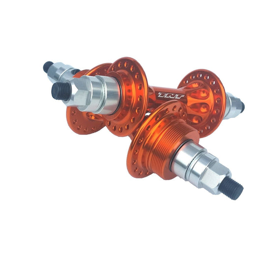 TNT Derringer Hub Set - 3/8" Axle, 36H, Orange BIKEFACTORY Hawaii
