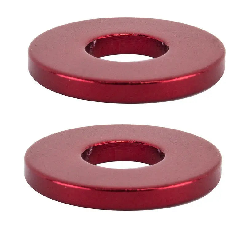 SE Racing Alloy Hub Washer 3/8" - Anodized Red SE Racing