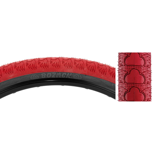 SE Racing Bozack Tire 24"x2.4" Red/Black