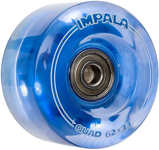 Impala Light Up Wheel 62mm 4pk Blue