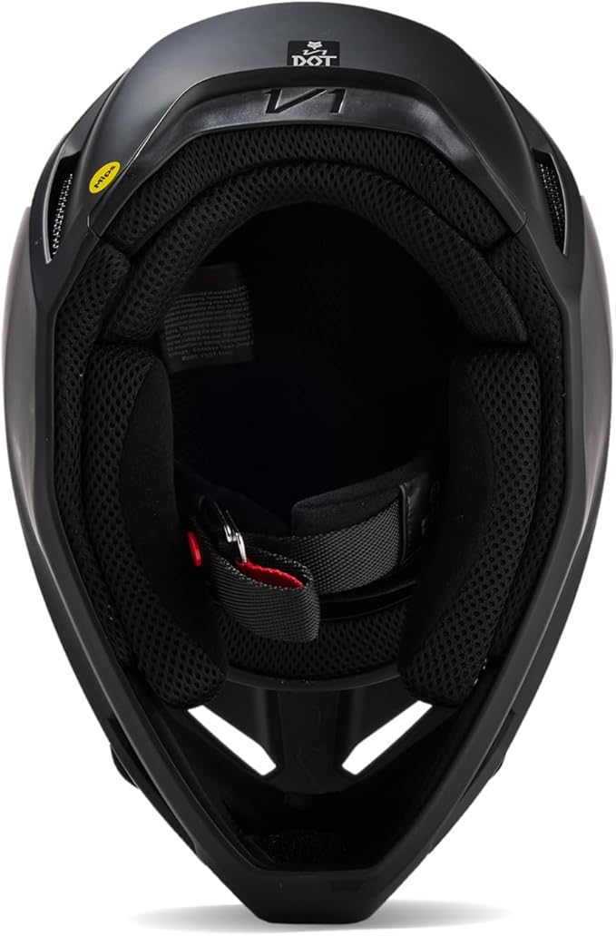 Fox Racing Youth V1 Full-Face Helmet Matte Black