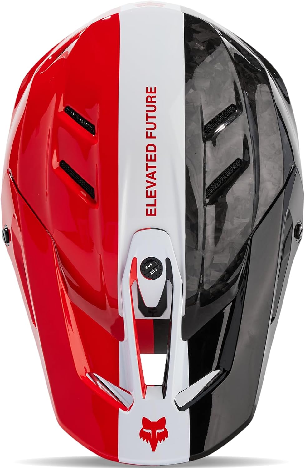 Fox Racing V3 RS Optical Helmet [Flo Red] Large