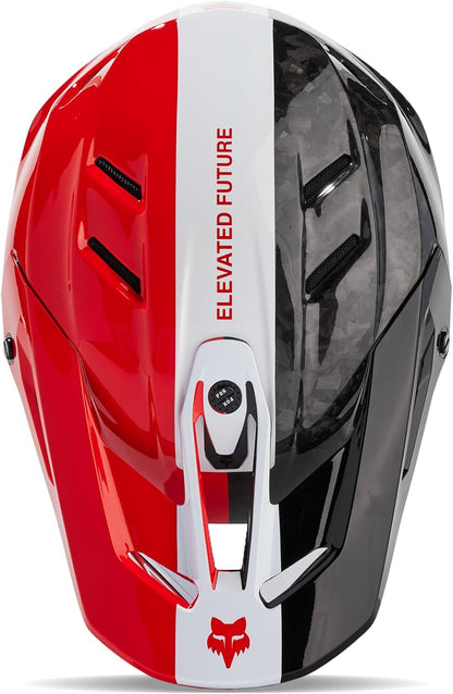 Fox Racing V3 RS Optical Helmet [Flo Red] Large