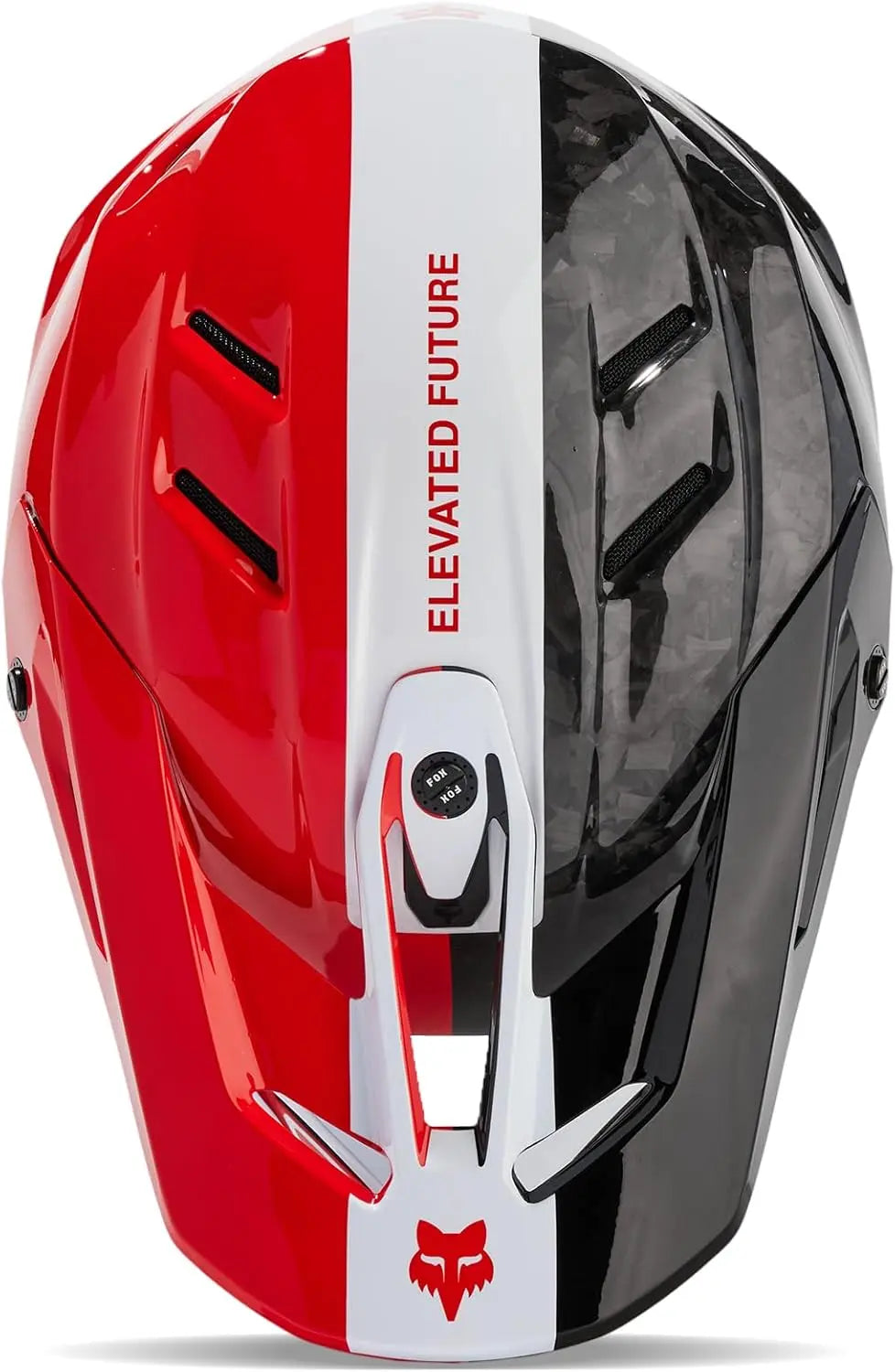 Fox Racing V3 RS Red Optical Helmet Medium Fox Racing