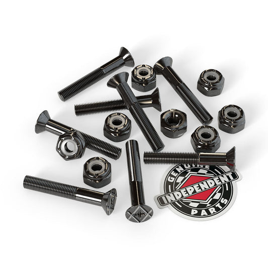 Independent Skate Hardware 1 1/2" Black (8)
