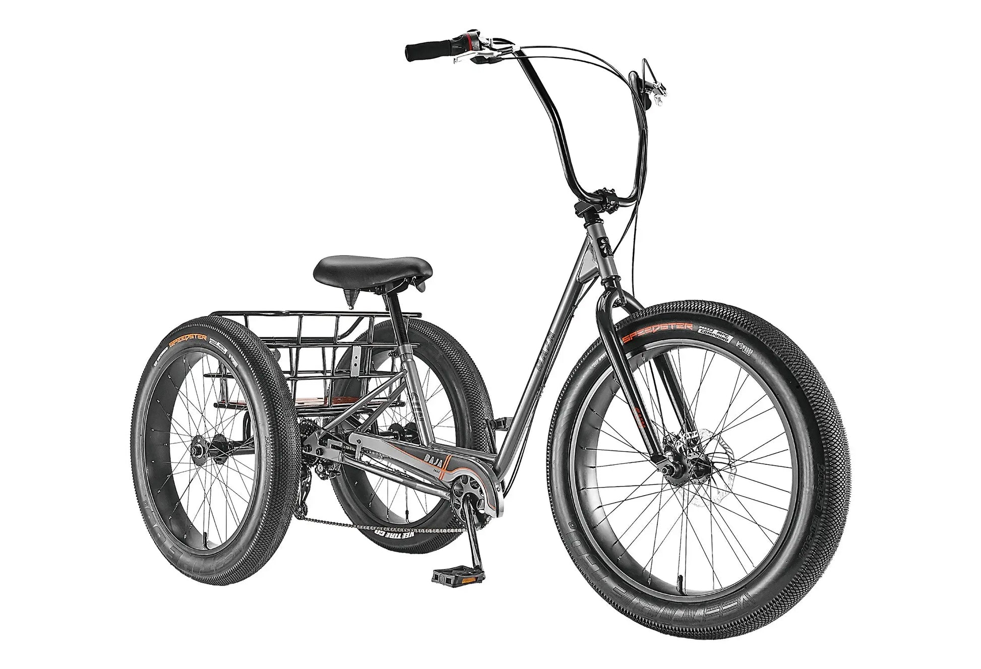 Sun Bicycles Baja Trike 7-Speed Graphite Metallic/Black BIKEFACTORY Hawaii