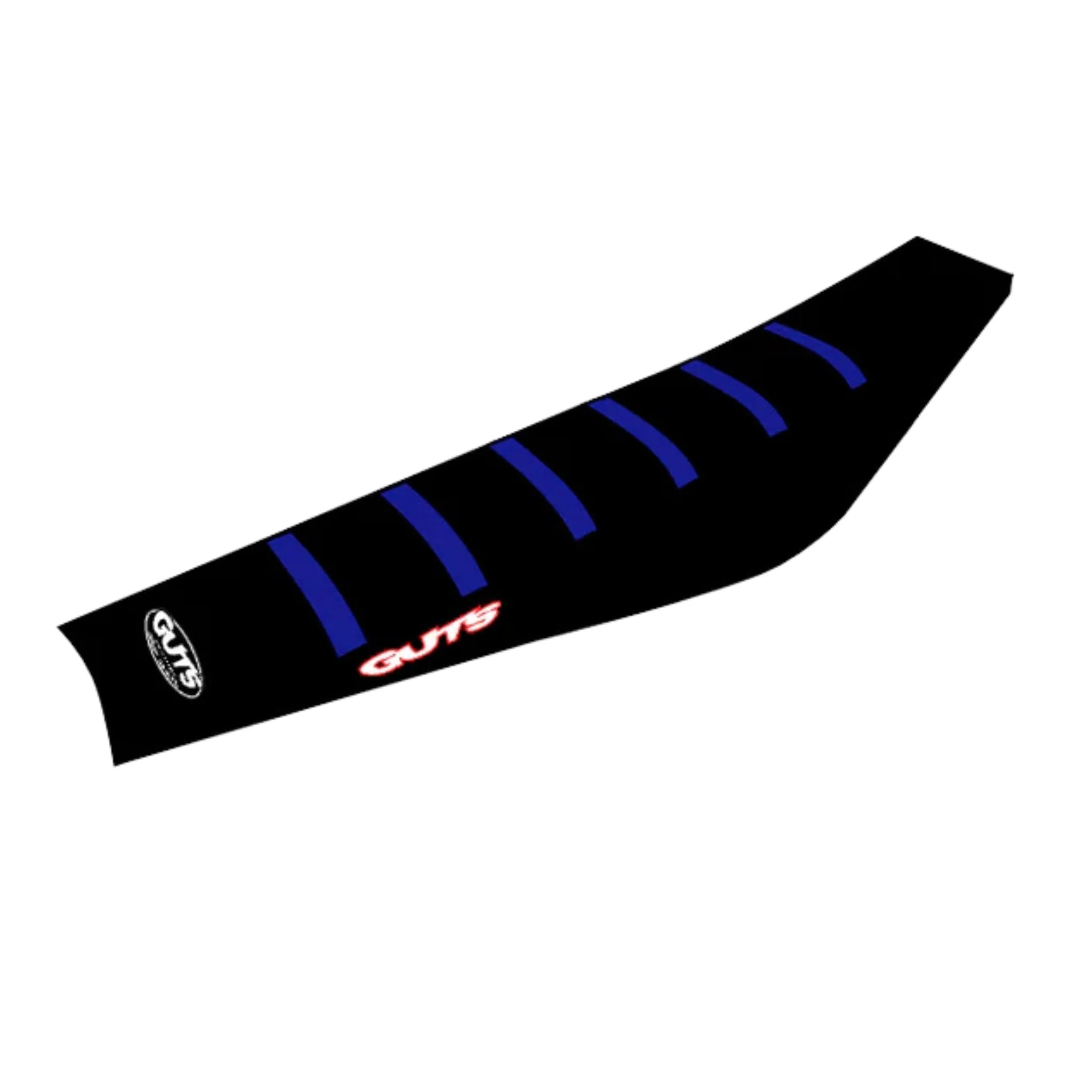 Guts Racing E Ride Pro Interactive Ribbed Seat Cover - Blue/Black