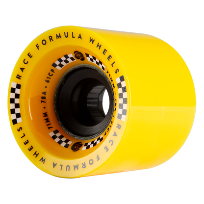 Sector 9 - 71mm 78a Race Formula Wheels Yellow