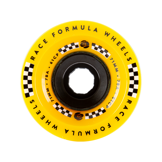 Sector 9 - 71mm 78a Race Formula Wheels Yellow