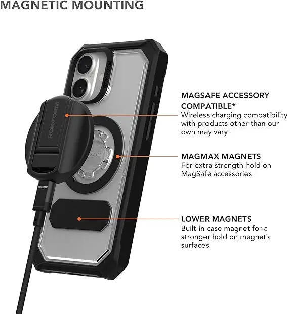 Rokform iPhone 16 Plus Crystal Clear Case BIKEFACTORY Hawaii