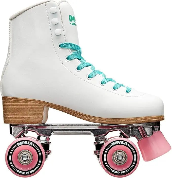 Impala Quad Roller Skate Size 5 White Impala Rollerskates
