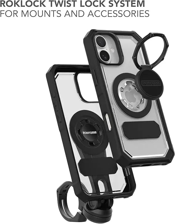 Rokform iPhone 16 Plus Crystal Clear Case BIKEFACTORY Hawaii