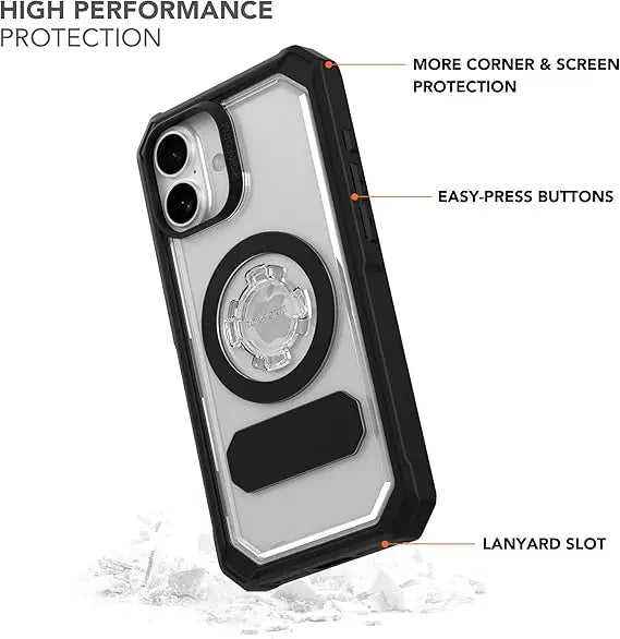 Rokform iPhone 16 Plus Crystal Clear Case BIKEFACTORY Hawaii