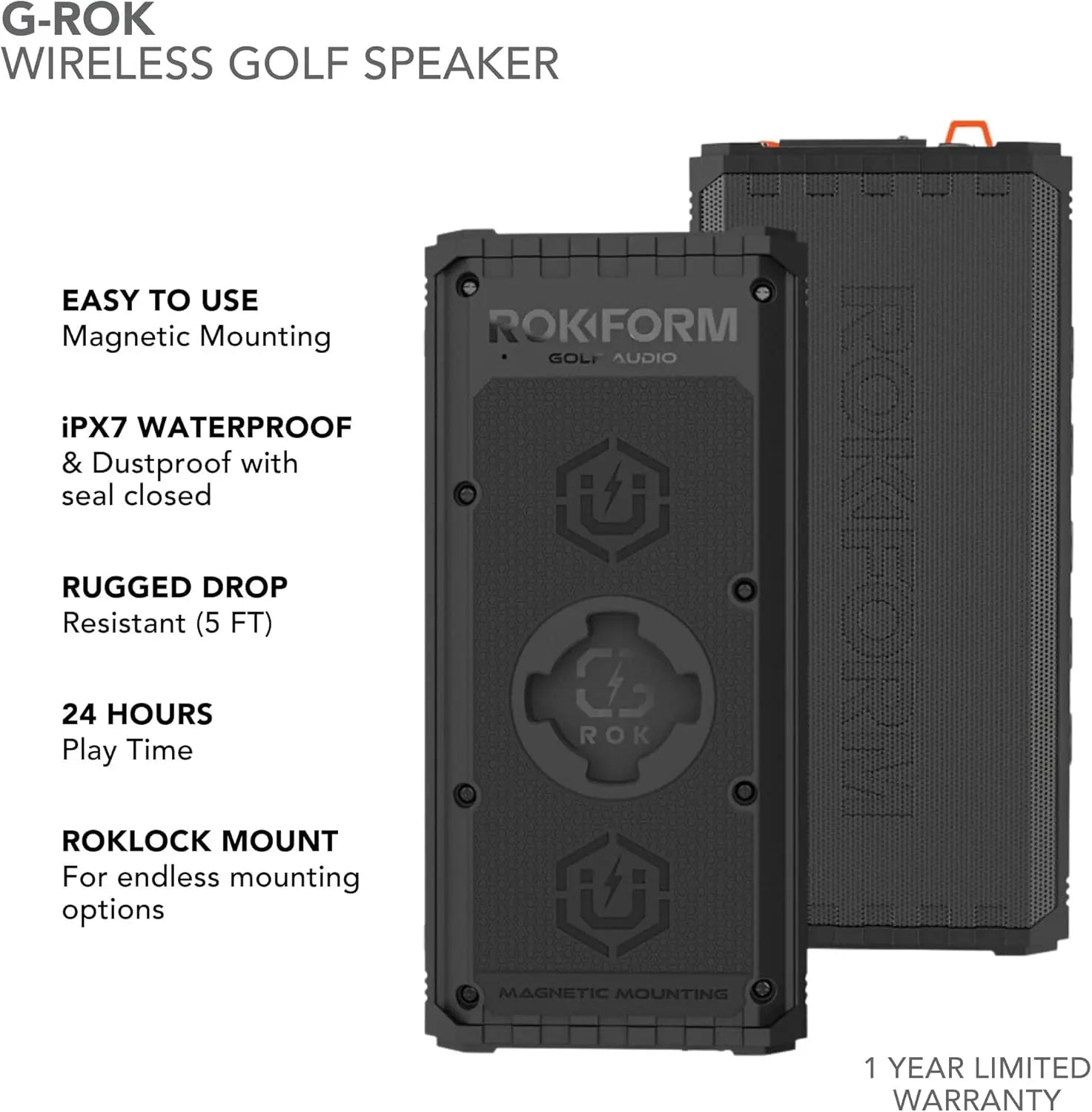 Rokform G-Rok Rugged Portable Wireless Speaker BIKEFACTORY Hawaii
