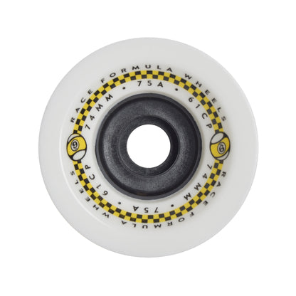 Sector 9 - 74mm 75a Race Formula Wheels White