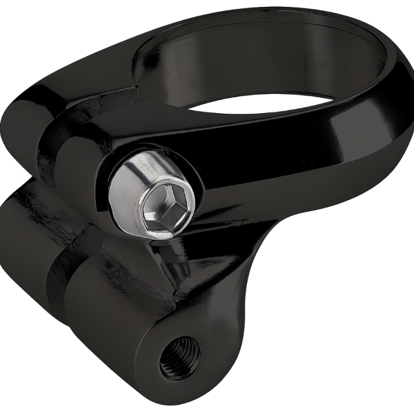 Electra 28.6mm Seatpost Clamp with Rack Mounts Black