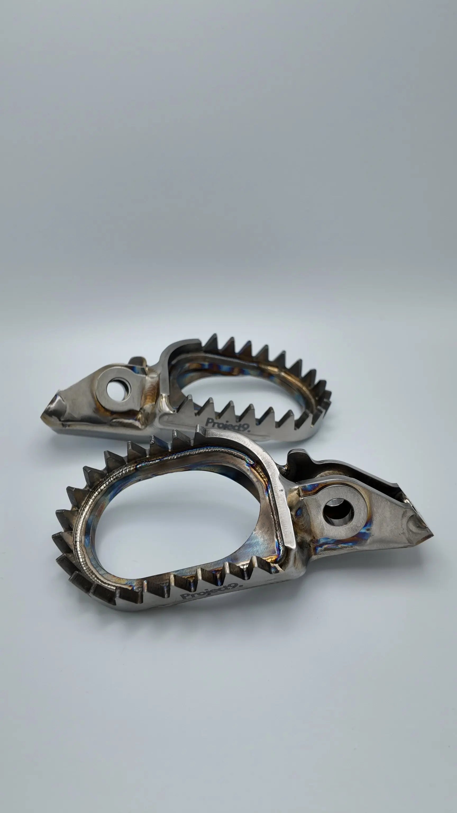 Project9 E-RIDE PRO S/SS Titanium Foot Pegs Project9