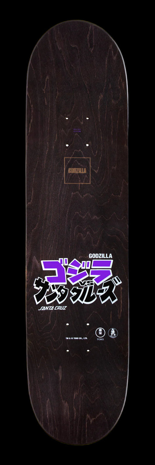 Santa Cruz Godzilla Shin Knox Firepit Deck 8.5" BIKEFACTORY Hawaii