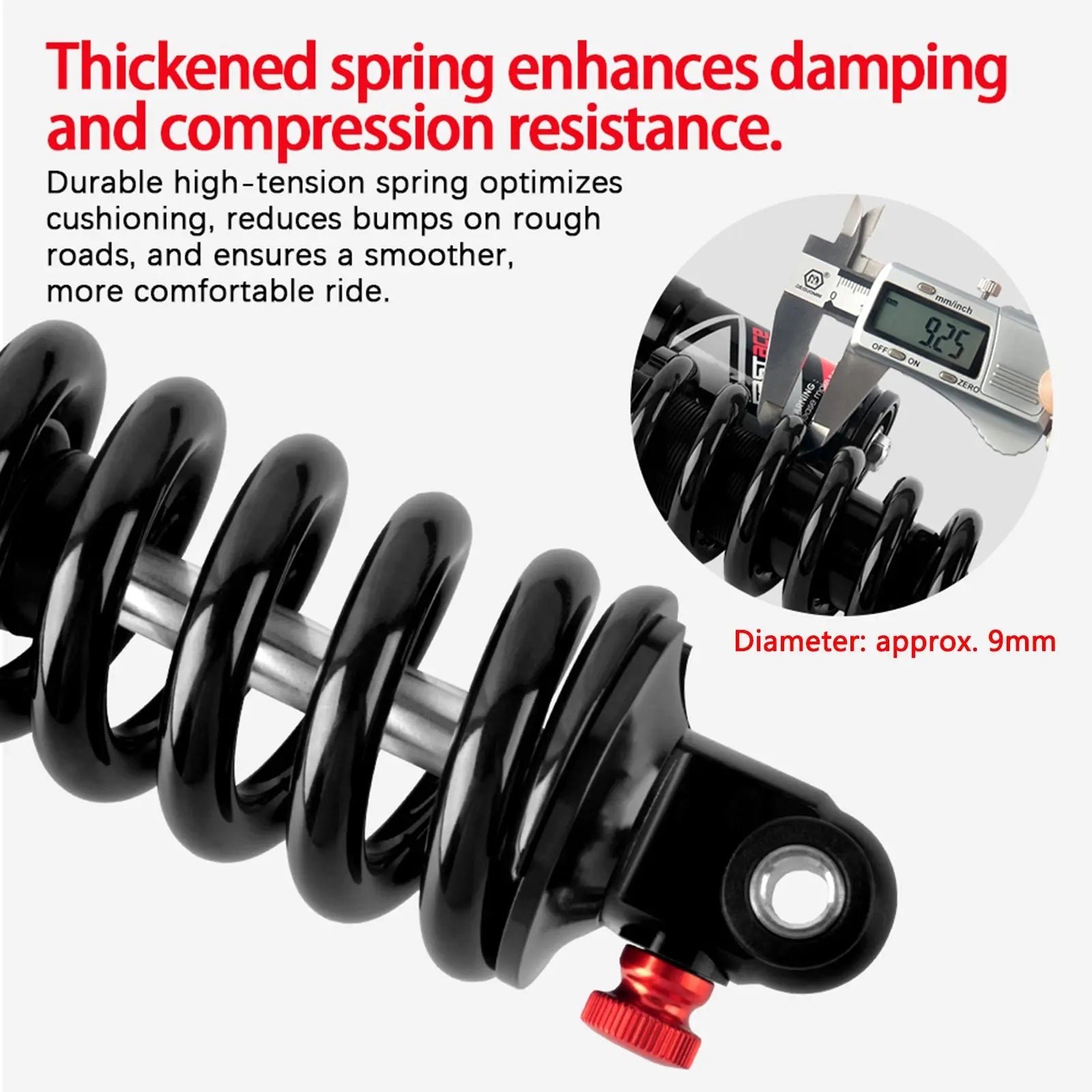 Fastace Rear Shock (BDA53RC) 265mm & 85mm 450lb Spring for Surron/Talaria Fastace