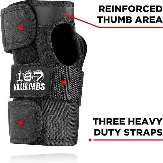187 Wrist Guard Black Small