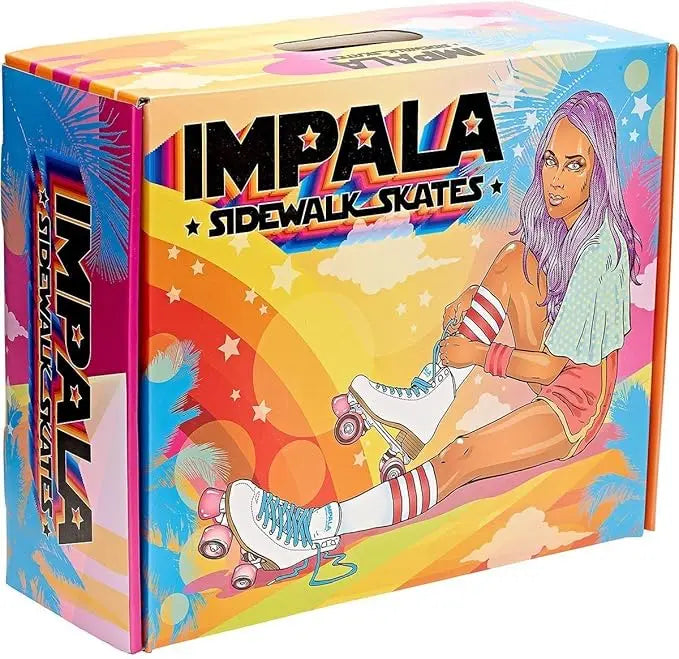 Impala Quad Roller Skate Size 5 White Impala Rollerskates